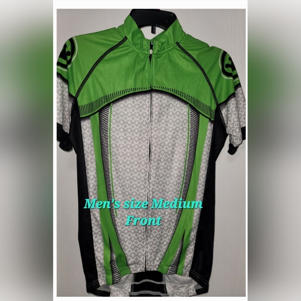 Men's medium short sleeve cycling jersey